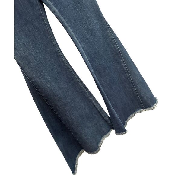 Mumu Blue Berkeley Flare Jeans - Size S - New - Picture 7 of 7